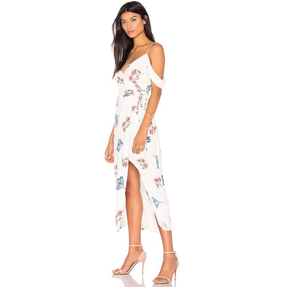 NWT Bardot Floral Wrap Dress
